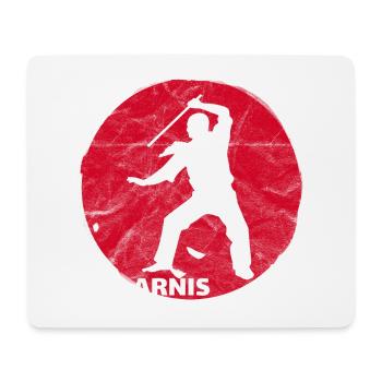 Philippines Kali Eskrima Arnis Fighter I Gift - Mouse Pad (horizontal) - white - Front