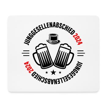 Bachelor Party 2024 Bachelor Party - Mouse Pad (horizontal) - white - Front