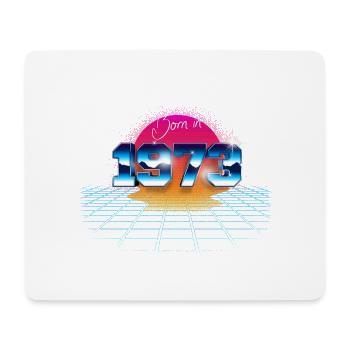 Born en 1973 - Tapis de souris (format paysage) - blanc - Devant