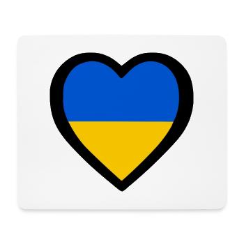 Ukraine - Mouse Pad (horizontal) - white - Front