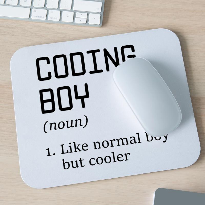 Coding Boy Definition Noun Software Developer Prog Mousepad (Querformat)