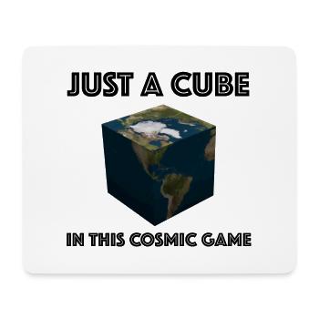 Just a dice in this cosmic game - Mouse Pad (horizontal) - white - Front