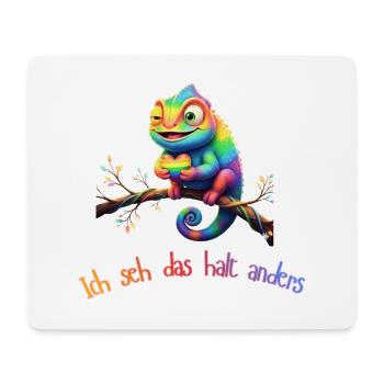 I just see it differently! - Mouse Pad (horizontal) - white - Front