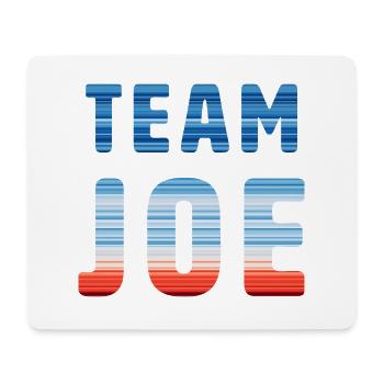 Team Joe | Warming Stripes - Mousepad (Querformat) - Weiß - Vorne