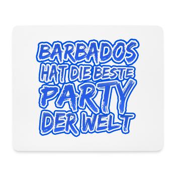 Barbados Barbados - Mousepad (Querformat) - Weiß - Vorne