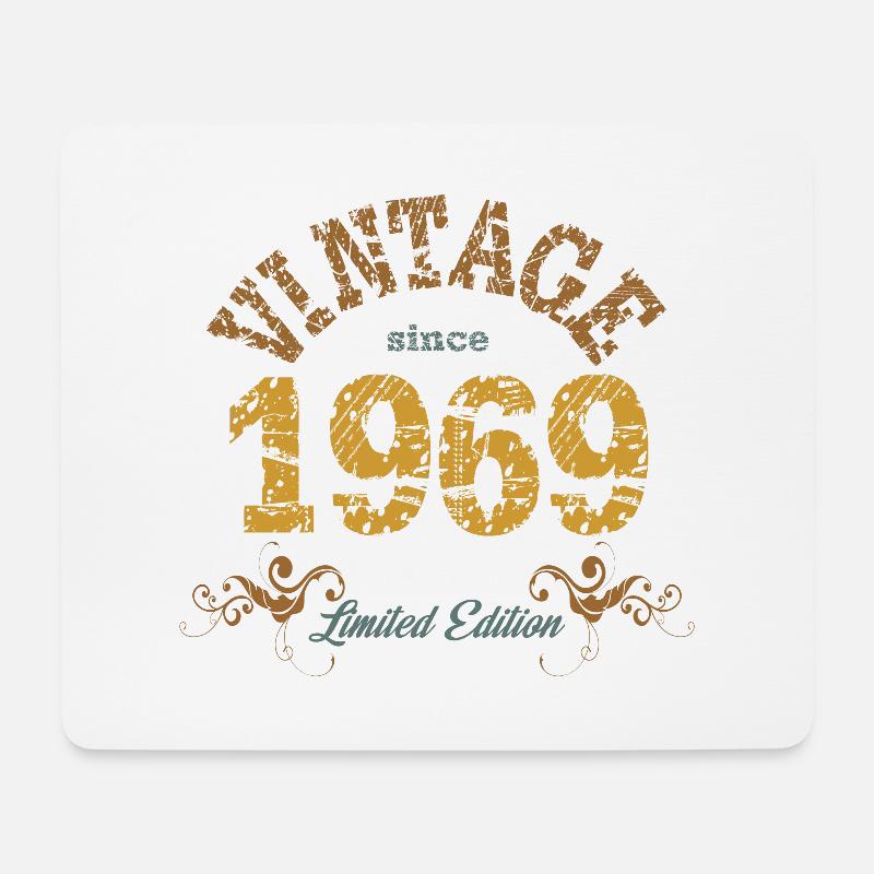1969 Vintage LE - Mousepad (Querformat) - Weiß