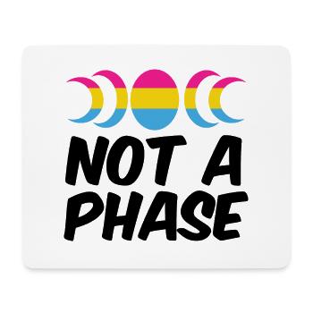 Not A Phase Gay Bisexual Pride Rainbow Lgbtq Diver - Mousepad (Querformat) - Weiß - Vorne