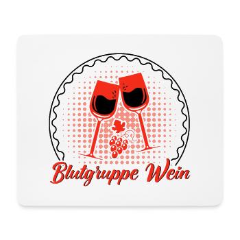 Wein Weinliebhaber Weintrinker Weinfest Geschenk - Mousepad (Querformat) - Weiß - Vorne