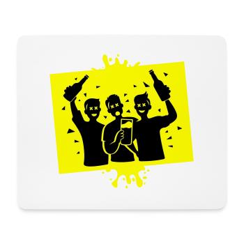 Party Junggesellenabschied Team - Mousepad (Querformat) - Weiß - Vorne