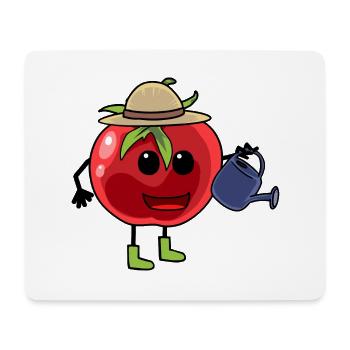 Tomato Hobby Gardener Garden Gardener Vegetable Child - Mouse Pad (horizontal) - white - Front