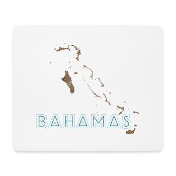 Bahamas Pride - Mouse Pad (horizontal) - white - Front
