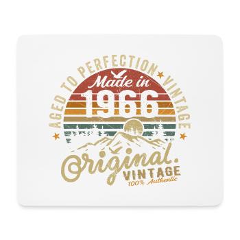 1966 Jahrgang Geburtstag Geburtsjahr 1966 Geschenk - Mousepad (Querformat) - Weiß - Vorne