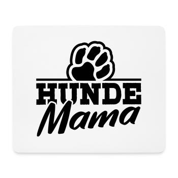 Hunde Mama Hundepfote Hund Hundemama Pfote - Mousepad (Querformat) - Weiß - Vorne