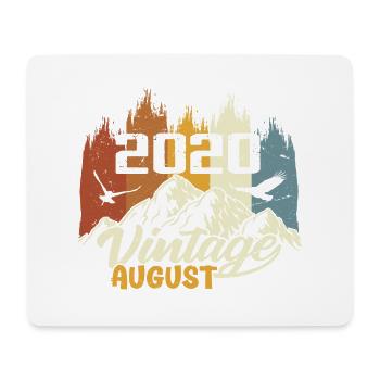 Legendär Seit August 2020 Geburtstag Geschenk 2020 - Mousepad (Querformat) - Weiß - Vorne