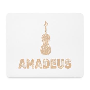 Bratsche Amadeus - Mousepad (Querformat) - Weiß - Vorne