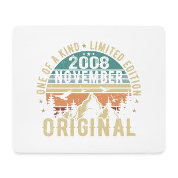 November 2008 Birthday Gift - November 2008 - Mouse Pad (horizontal) - white - Front