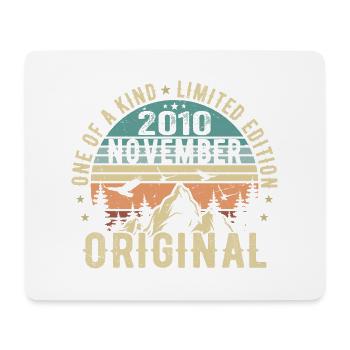 November 2010 Birthday Gift - November 2010 - Mouse Pad (horizontal) - white - Front