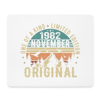 November 1982 Birthday Gift - November 1982 - Mouse Pad (horizontal) - white - Front