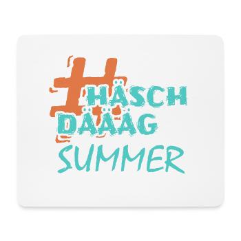 Summer - Mousepad (Querformat) - Weiß - Vorne
