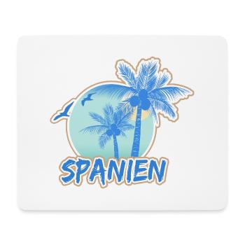 Spanien - Mousepad (Querformat) - Weiß - Vorne