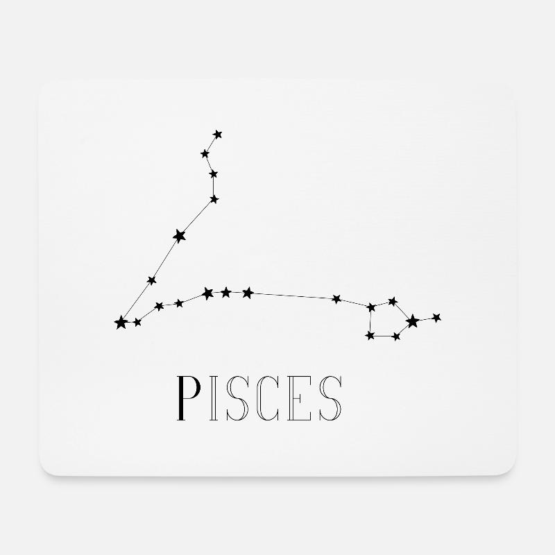 PISCES - Mouse Pad (horizontal) - white