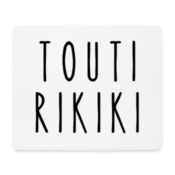 touti rikiki - Tapis de souris (format paysage) - blanc - Devant