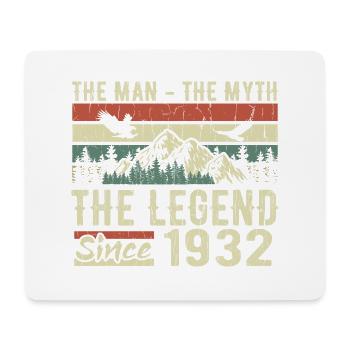 Retro 1932 Vintage - 1932 Birthday Gift - Mouse Pad (horizontal) - white - Front
