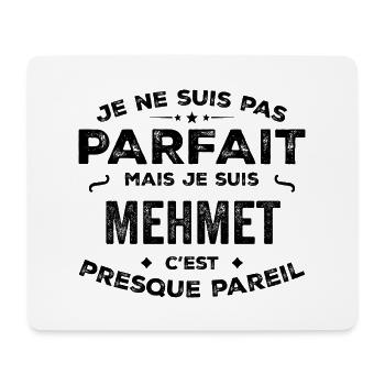 Mehmet – ein lustiger und stolzer Vorname, eine Legende - Mousepad (Querformat) - Weiß - Vorne
