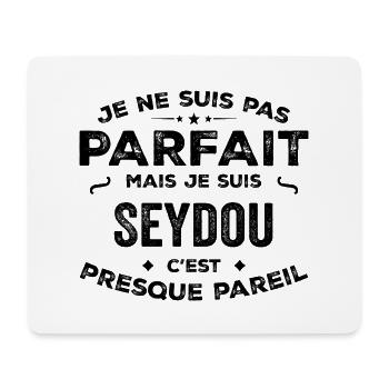Seydou – A First Name, A Funny and Proud Legend - Mouse Pad (horizontal) - white - Front