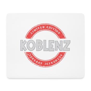 Koblenz Germany City Skyline Home Love - Mouse Pad (horizontal) - white - Front