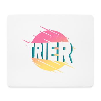 Trier Germany City Font Vintage Retro - Mouse Pad (horizontal) - white - Front