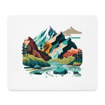 SURREAL - Mouse Pad (horizontal) - white - Front