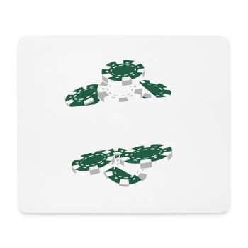 Tapis ! - Tapis de souris (format paysage) - blanc - Devant