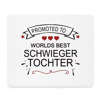 Beste Schwiegertochter Best Daughter in Law - Mousepad (Querformat) - Weiß - Vorne