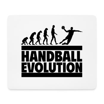 Handball Evolution Cadeau parfait Joueur de handball - Tapis de souris (format paysage) - blanc - Devant