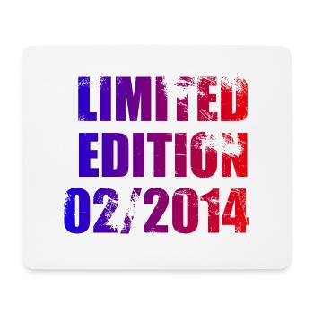 10th Anniversary Limited Edition 02/2014 - Mouse Pad (horizontal) - white - Front