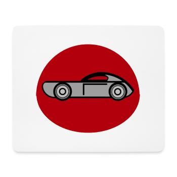 Japan car - Mouse Pad (horizontal) - white - Front