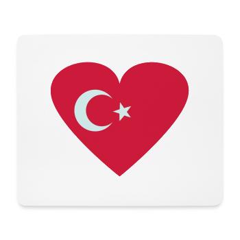 türkei - Mousepad (Querformat) - Weiß - Vorne
