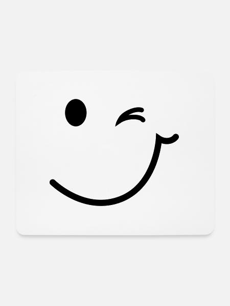Petzauge - Mouse Pad (horizontal) - white