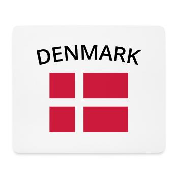 denmark - Mousepad (Querformat) - Weiß - Vorne