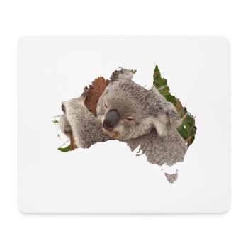 Koala - Mousepad (Querformat) - Weiß - Vorne