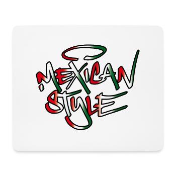 Mexican style - Mouse Pad (horizontal) - white - Front