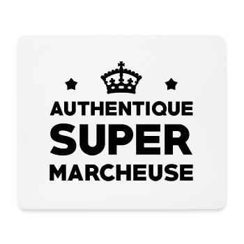 Course à pied / Marche / Marcheur / Running / Run - Tapis de souris (format paysage) - blanc - Devant