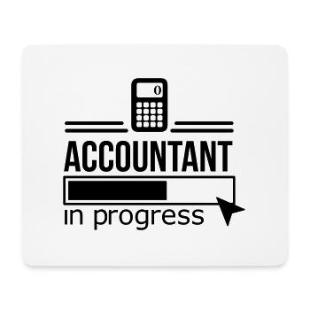 accountant - Mouse Pad (horizontal) - white - Front
