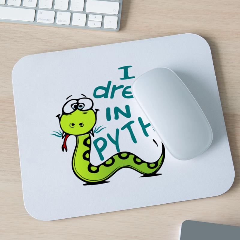 Python Programmierer Mousepad (Querformat)