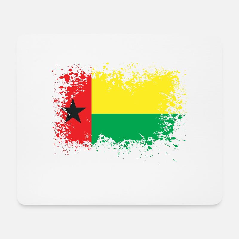 Guinea-Bissau guinea bissau Geschenkidee - Mousepad (Querformat) - Weiß
