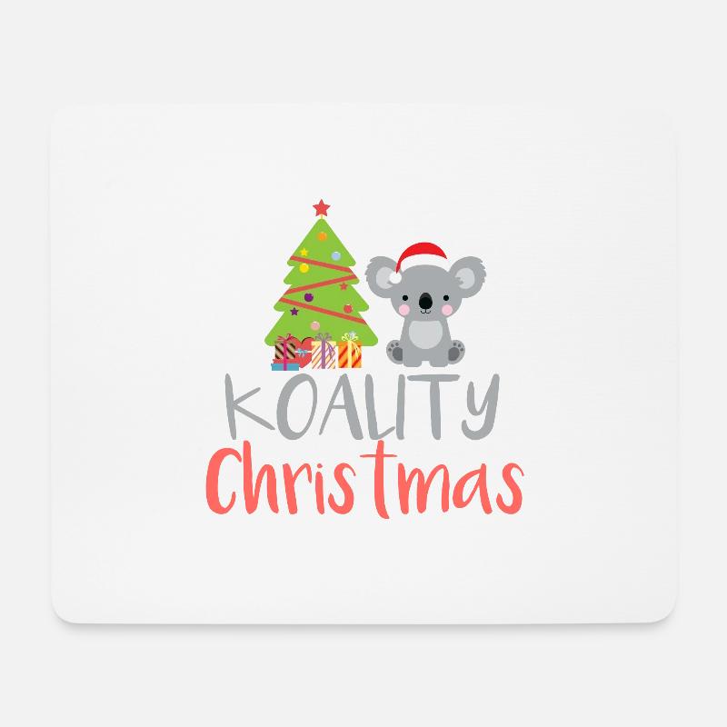 Koality Weihnachten - Mousepad (Querformat) - Weiß