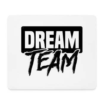 Équipe de rêve - Tapis de souris (format paysage) - blanc - Devant
