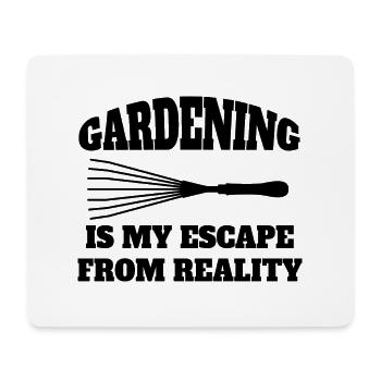 Garten Hobbygärtner Obstgarten Geschenk Gärtner - Mousepad (Querformat) - Weiß - Vorne