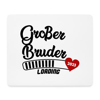 Großer Bruder Loading 2023 - Mousepad (Querformat) - Weiß - Vorne